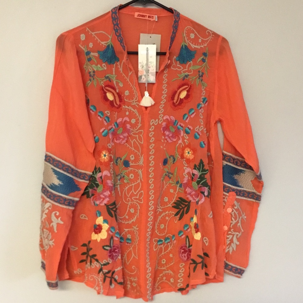 NWT Johnny Was Tamarind Top (XS)